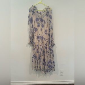 Barely worn long sleeve Free People dress